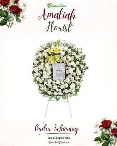 Krans Bunga Duka Cita di Sukowilangun